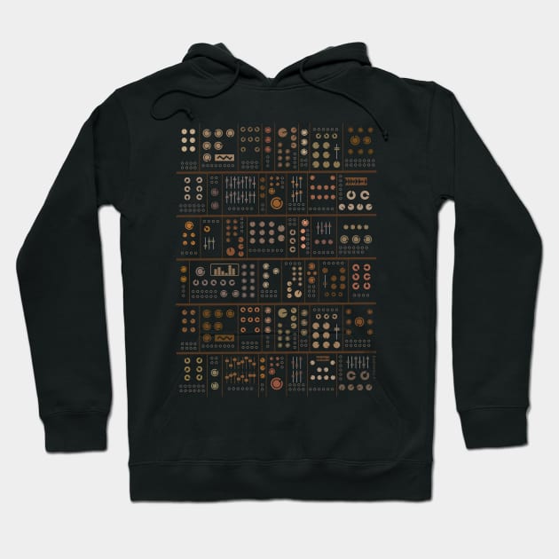 Modular Synthesizer Hoodie by Mewzeek_T